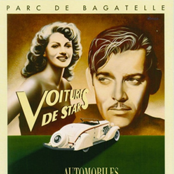 Louis Vuitton ORIGINAL XL Lithograph Print LV Vintage Marketing SIGNED ~RAZZIA - Picture 6 of 7